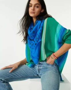 Kujten Sweaters & Sweatshirts>V-Neck Oversize Cashmere Sweater Vert Jade