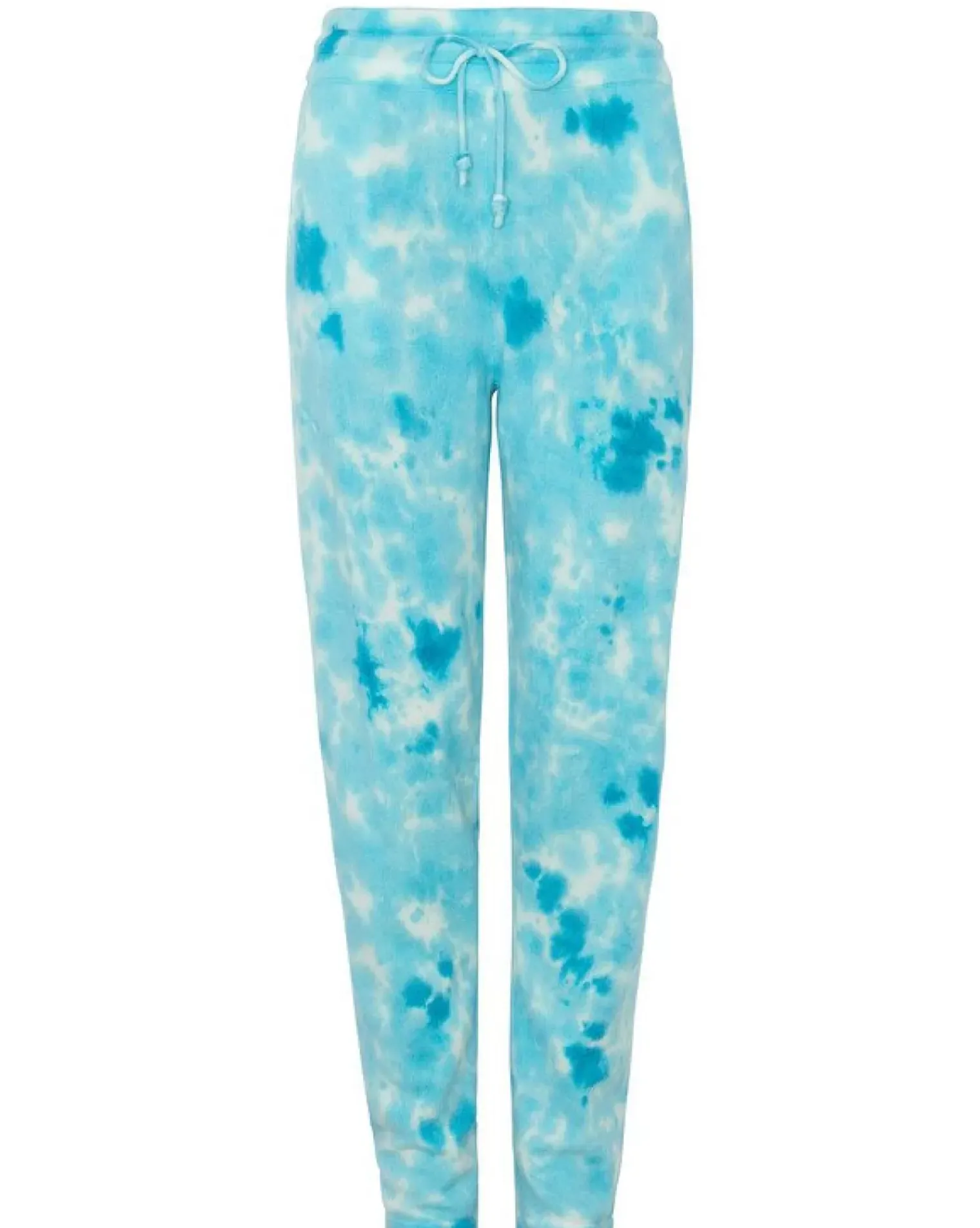 Kujten Joggings & Leggings>Woman Bleached Cashmere Jogging Bleu Turquoise