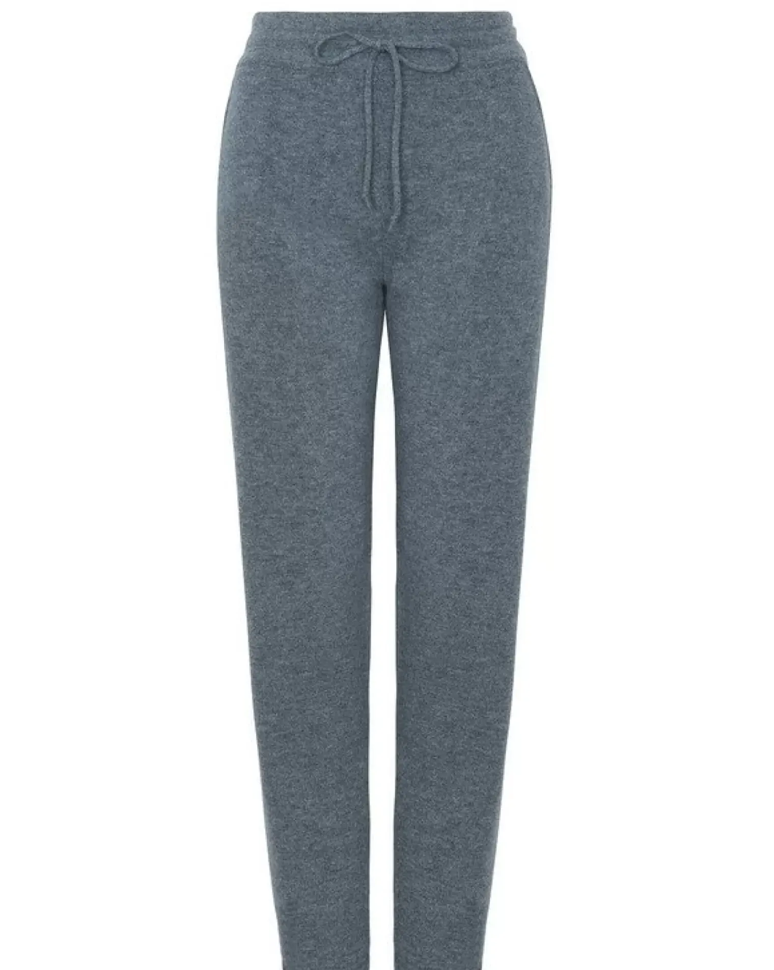 Kujten Joggings & Leggings>Woman Cashmere Jogging, 2-Threads Gris Flanelle