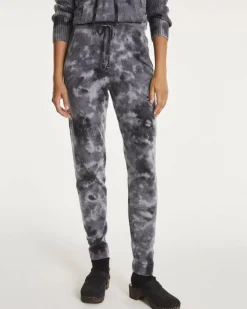 Kujten Joggings & Leggings>Women Bleached Cashmere Jogging Gris Flanelle