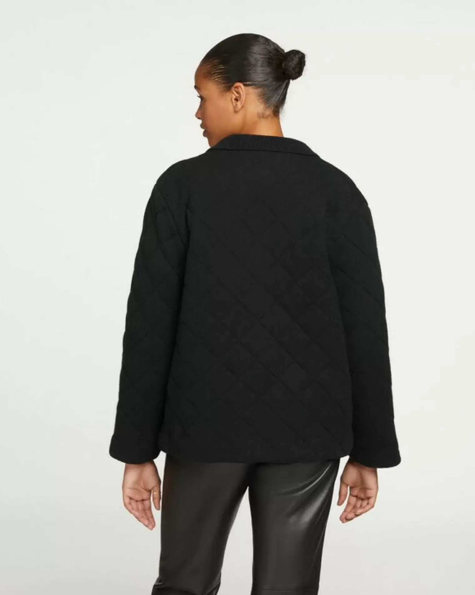 Kujten Coats>Women Cashmere Coat Noir