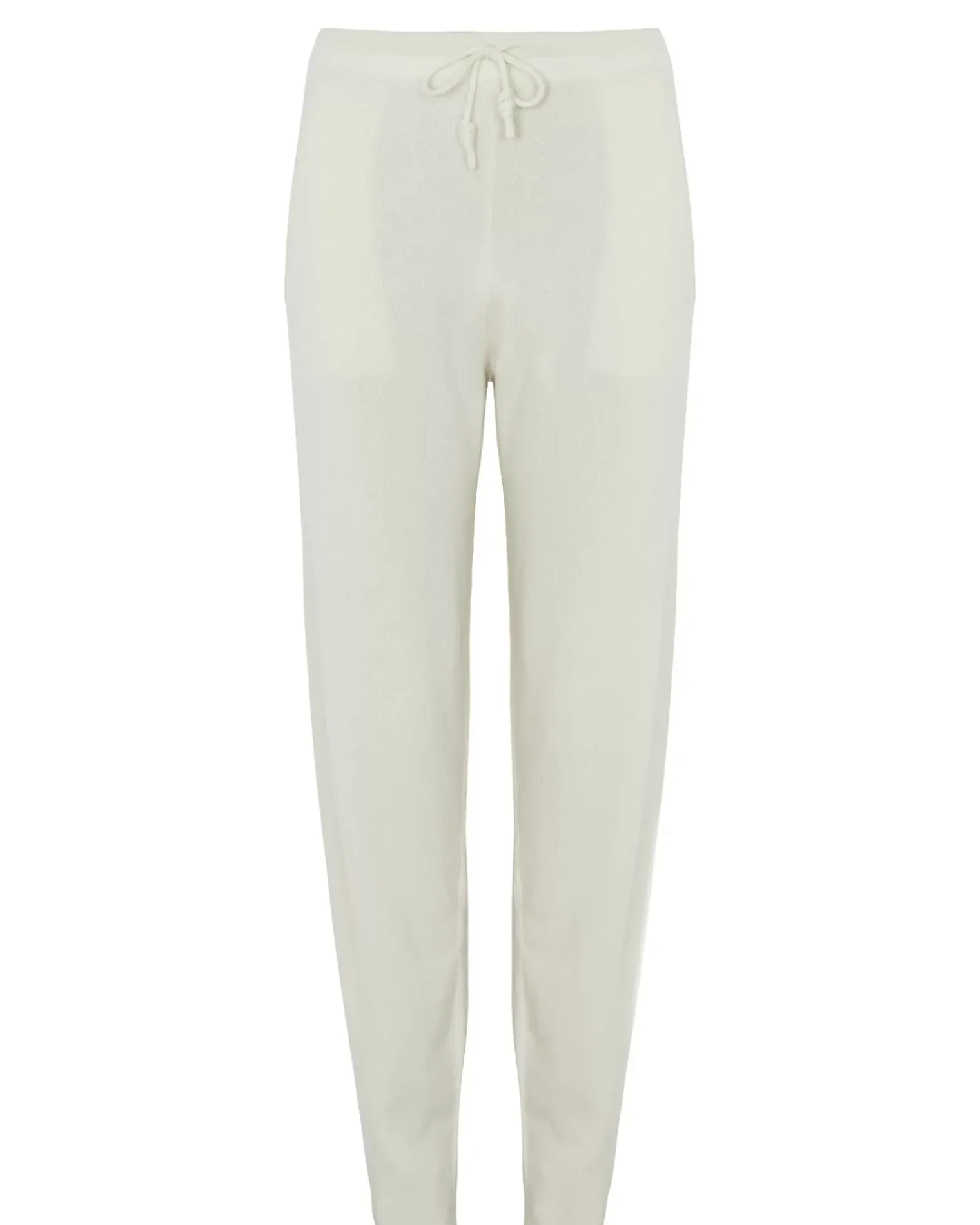 Kujten Joggings & Leggings>Women Cashmere Jogging Blanc Vintage