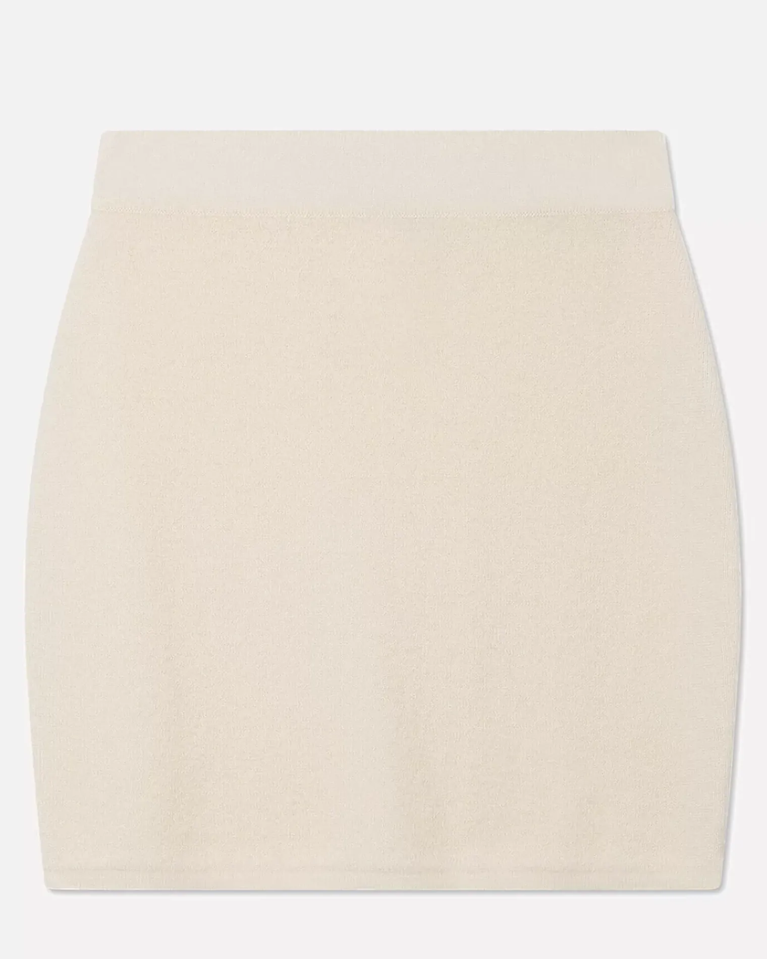 Kujten Dresses & Skirts>Women Cashmere Mini Skirt Blanc