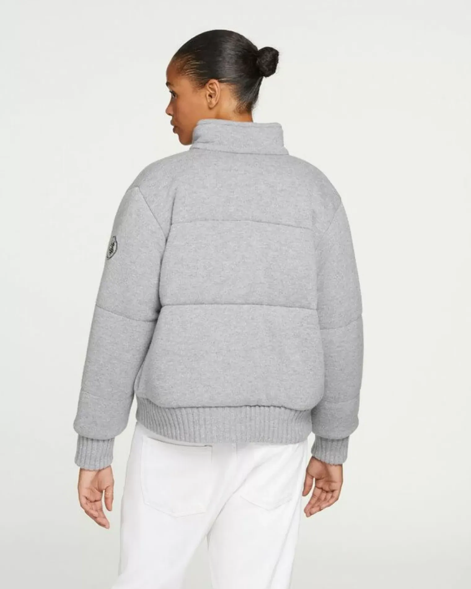 Kujten Coats>Women Cashmere Oversized Coat Gris Chine