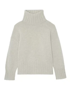 Kujten Sweaters & Sweatshirts>Women Oversized Cashmere Sweater Avoine