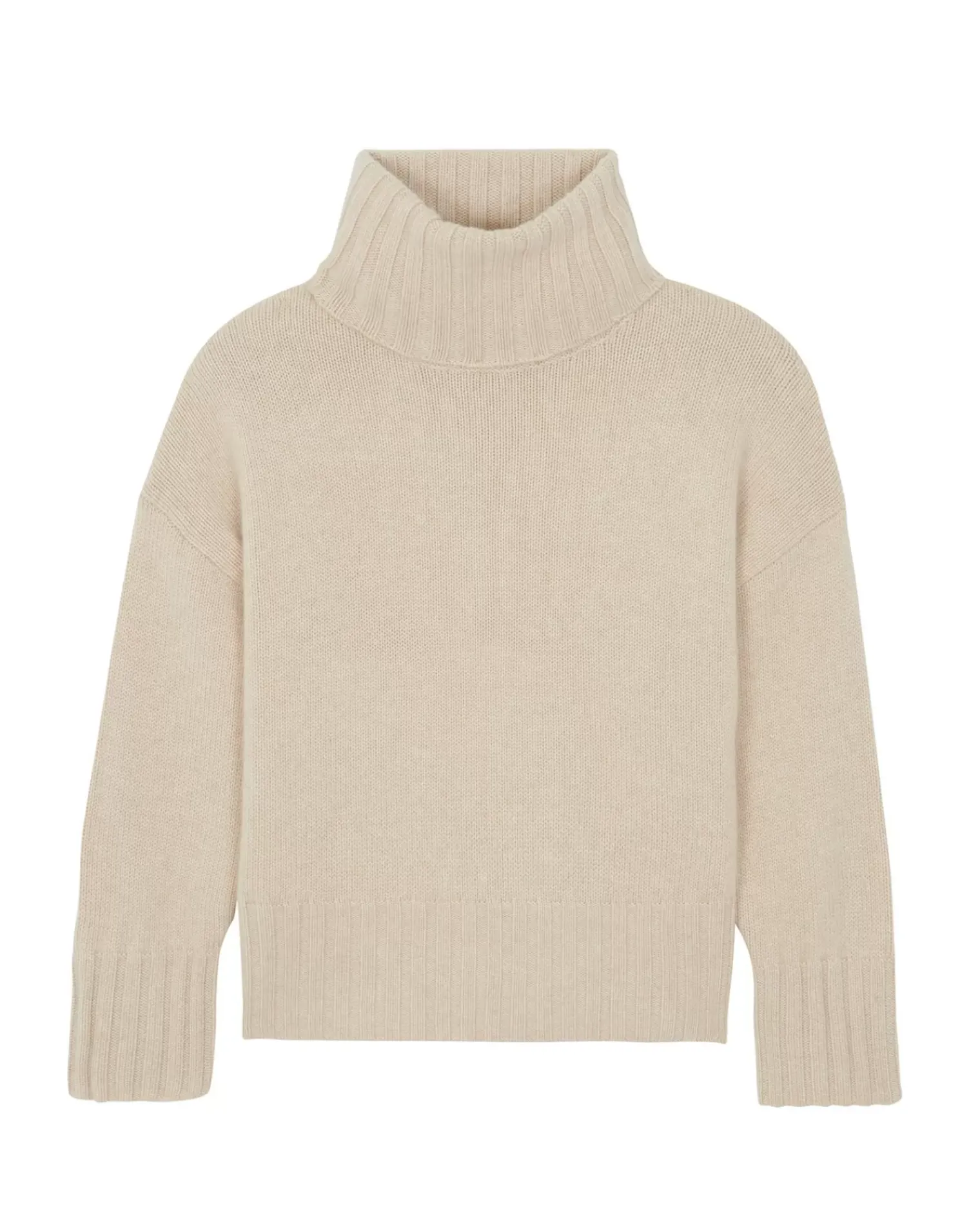 Kujten Sweaters & Sweatshirts>Women Oversized Cashmere Sweater, 10-Threads Organique