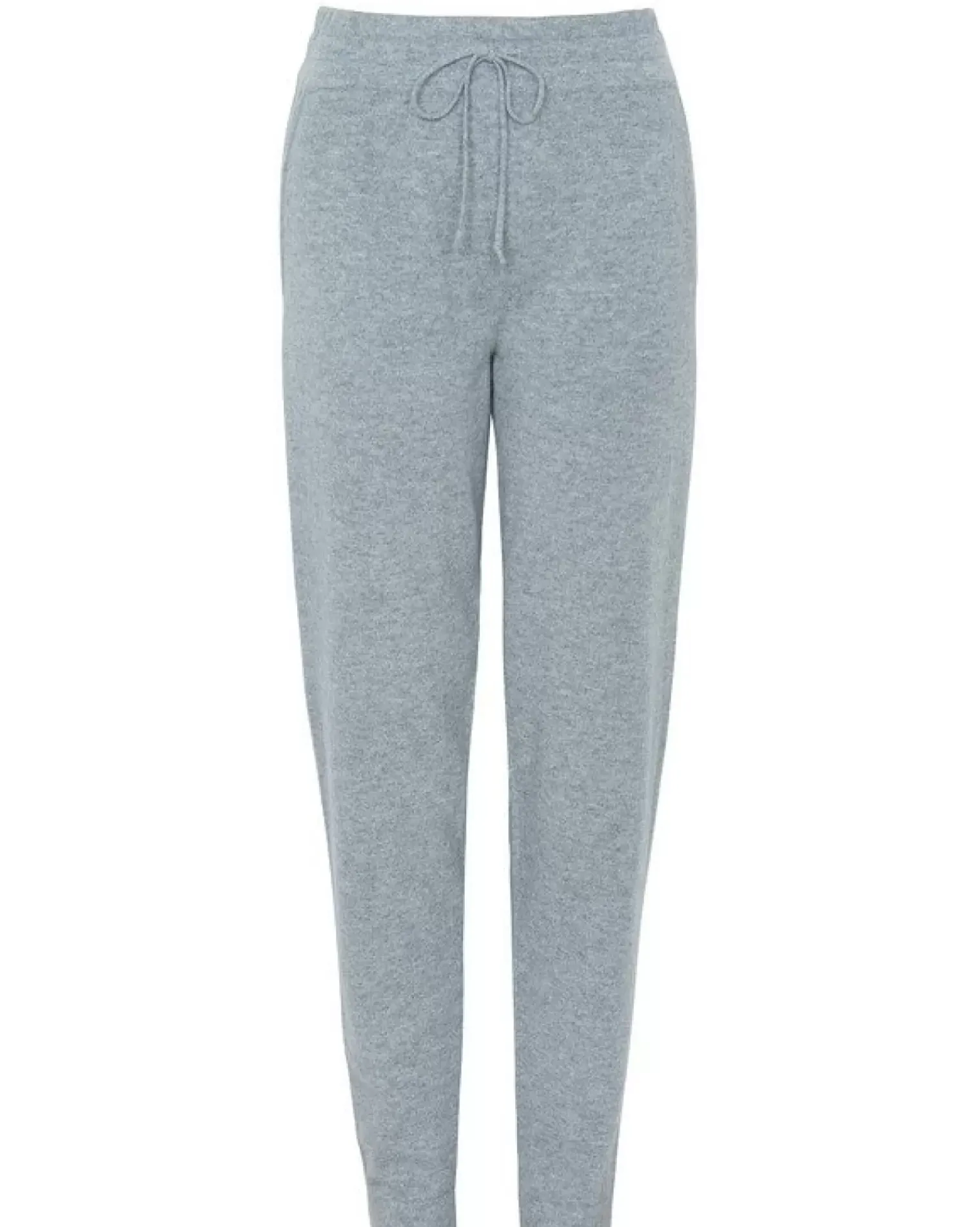 Kujten Joggings & Leggings>Women Plain Cashmere Jogging Gris Chine