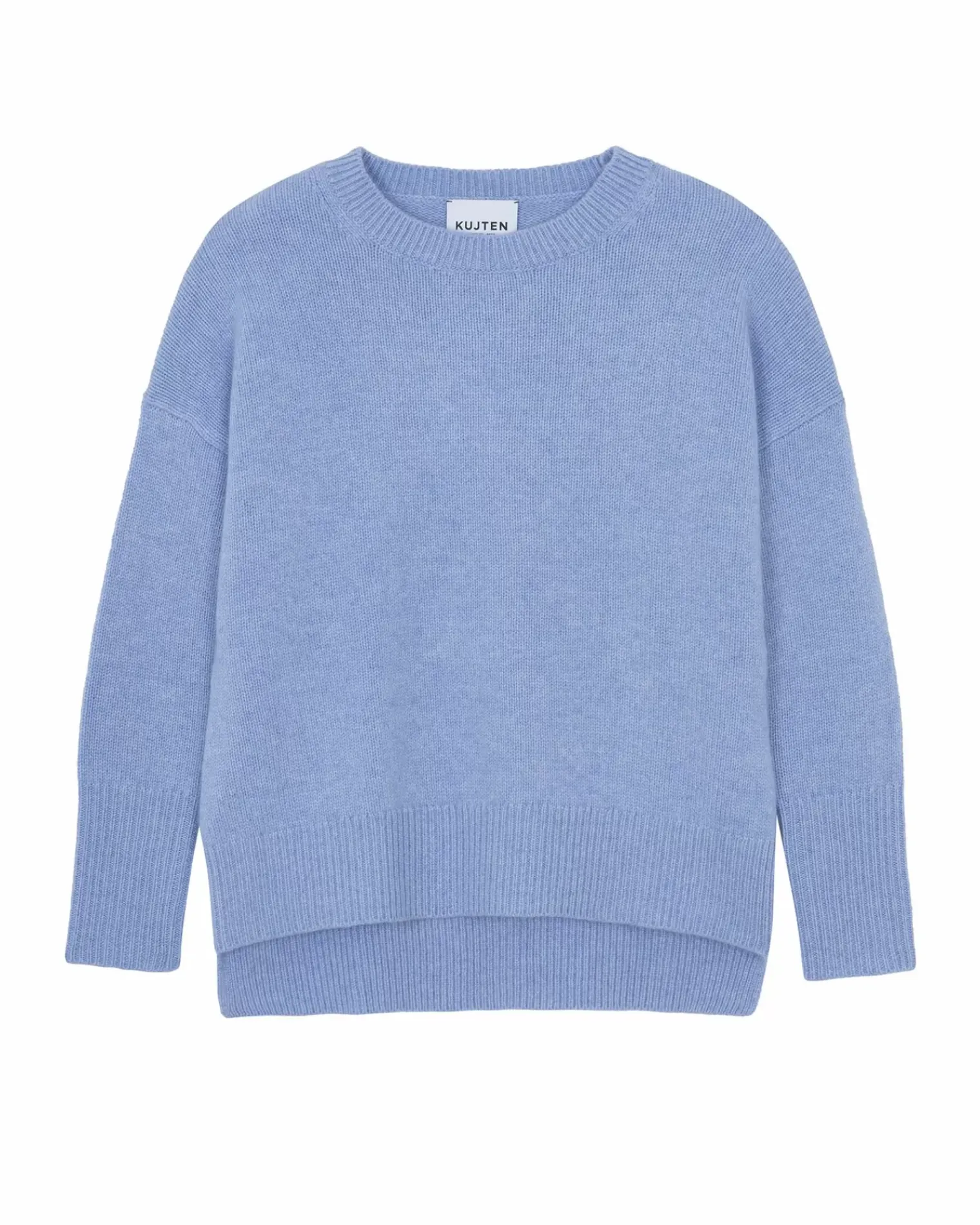 Kujten Sweaters & Sweatshirts>Women Round Neck Cashmere Sweater, 4-Threads Jeans