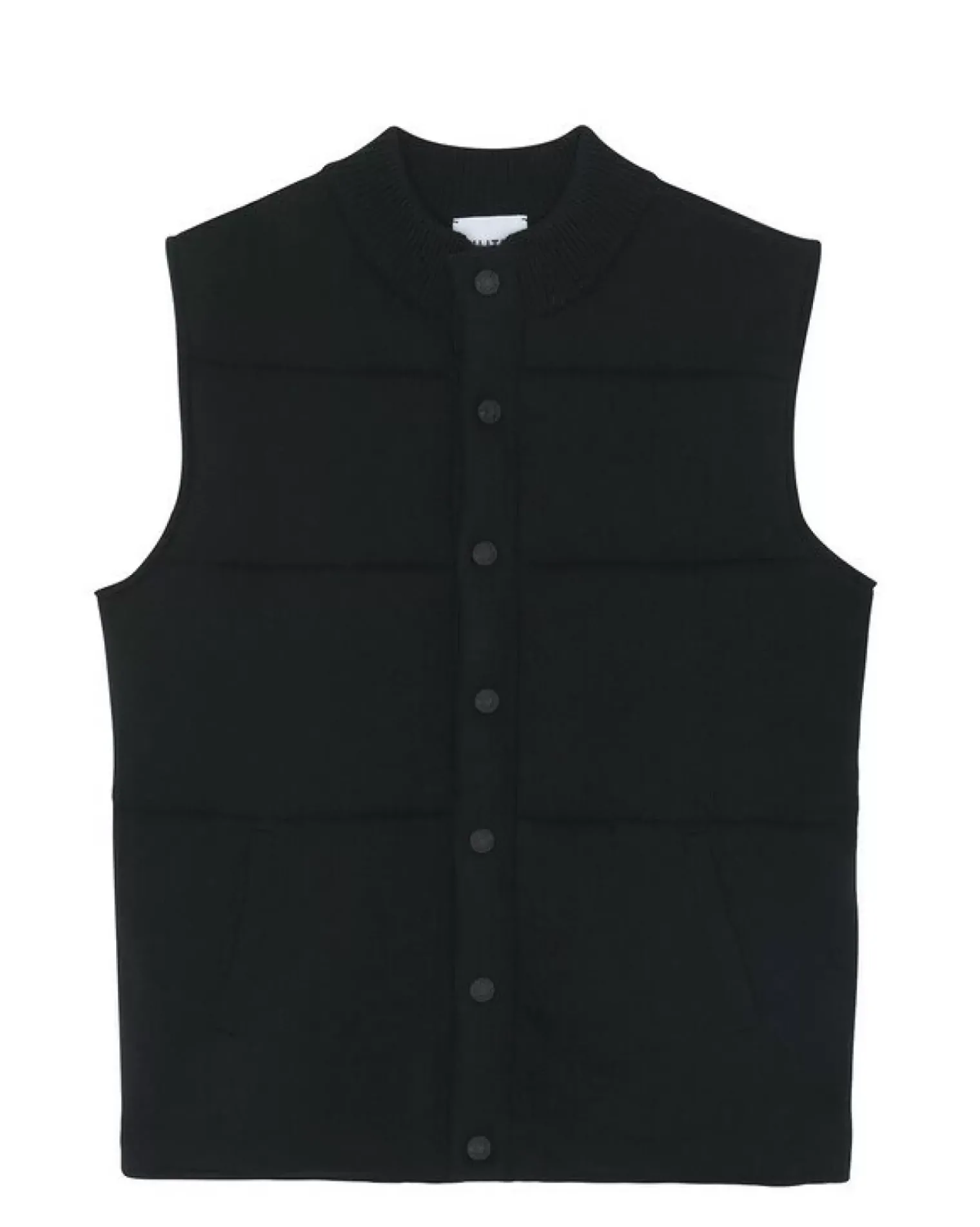 Kujten Coats>Women Sleeveless Cashmere Jacket Noir