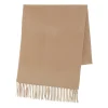 Kujten Scarves & Snoods>Woven Cashmere Scarf Camelo